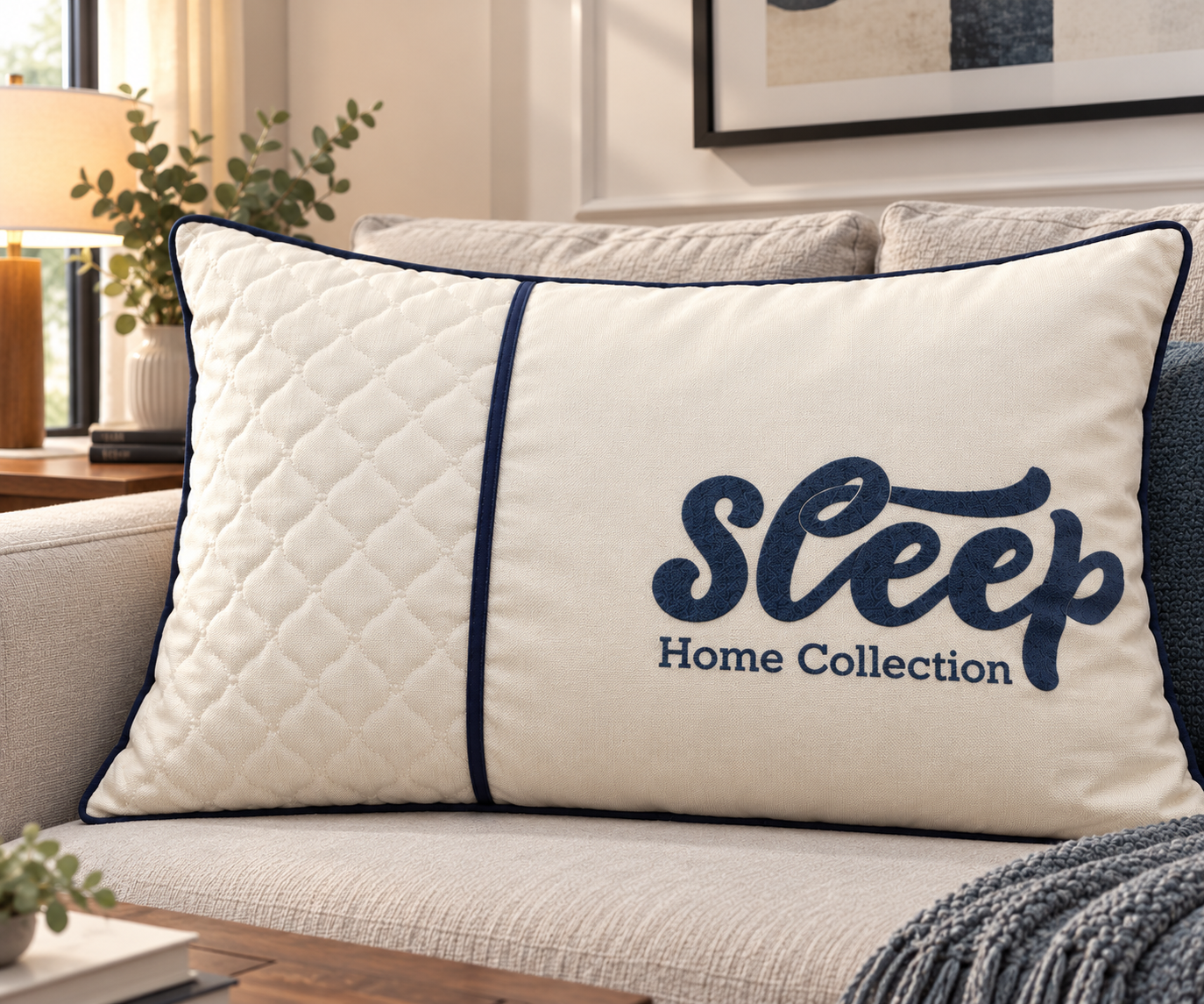 بالش Sleep Home Collection سفید دو لایه وزن 2500
